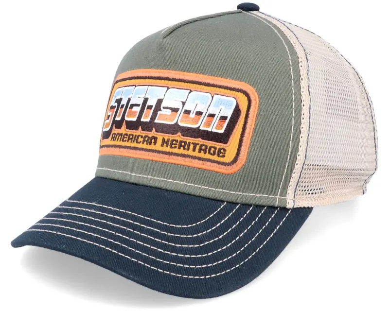 Stetson Kids Chrome Olive Trucker online