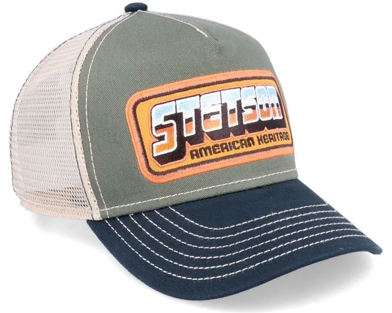 Stetson Kids Chrome Olive Trucker online
