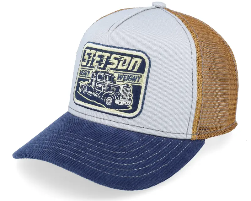 Stetson Kids Heavy Duty Blue/Grey A-Frame Trucker online