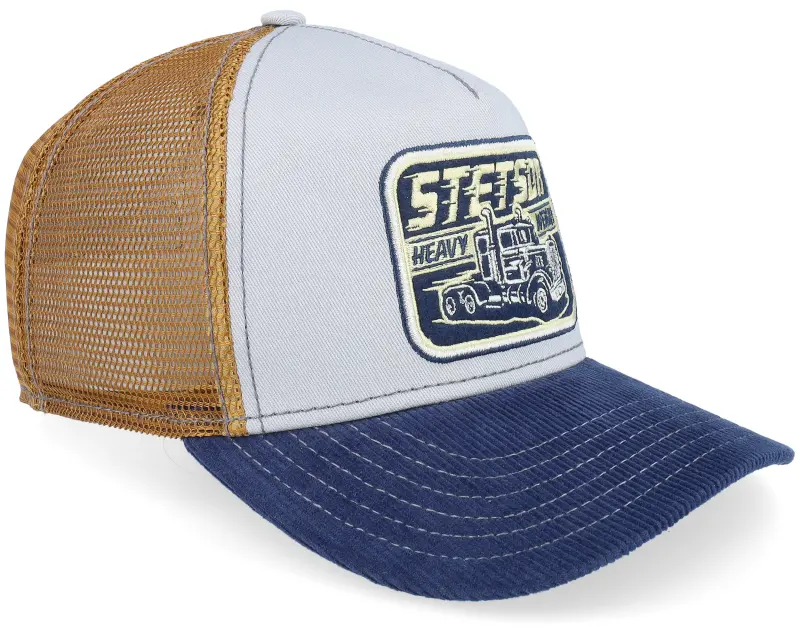 Stetson Kids Heavy Duty Blue/Grey A-Frame Trucker online