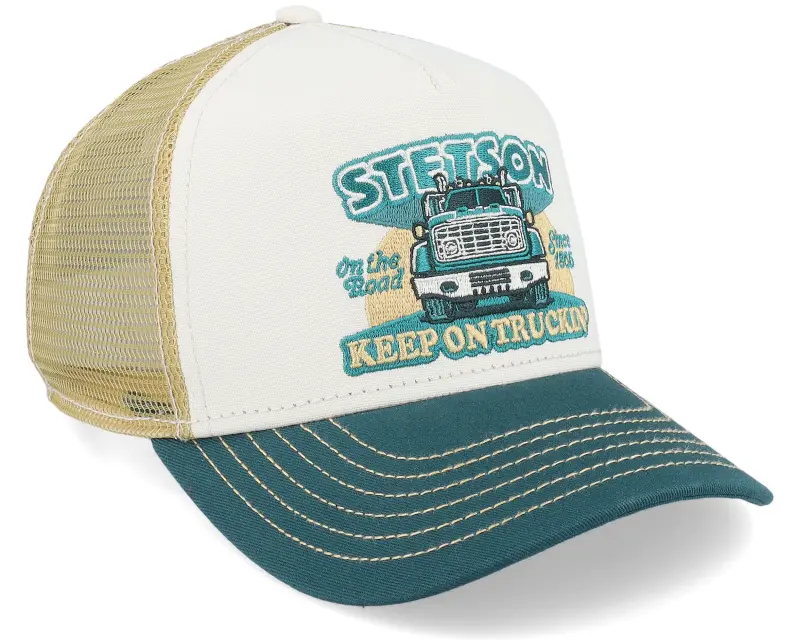 Stetson Kids Keep On Trucking Green/Sand Trucker online