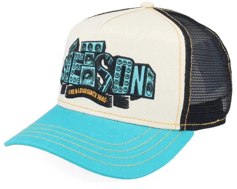 Stetson Kids Soundbox Turquoise/Beige A-Frame Trucker online