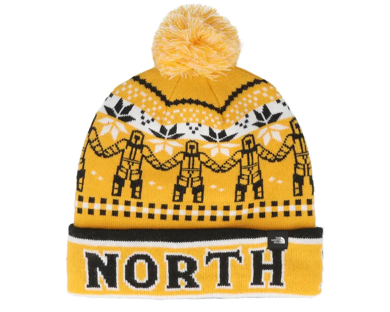 The North Face Kids Ski Tuke Yellow Pom online