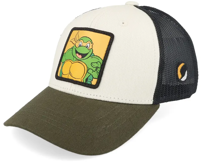 TMNT Kids Michelangelo Box Green/White/Black Trucker online