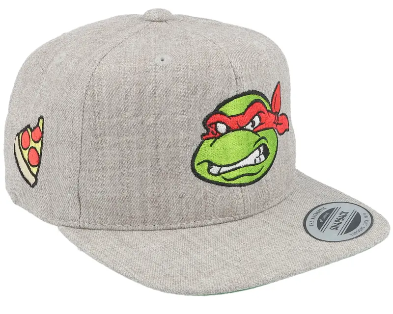TMNT Kids Raphael Face Grey Snapback online