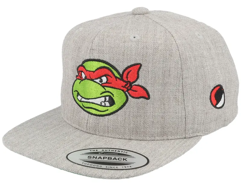 TMNT Kids Raphael Face Grey Snapback online