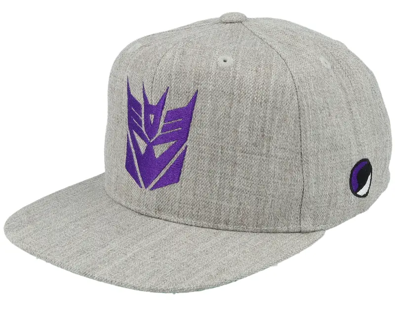 Transformers Kids Decepticons Logo Heather Grey Snapback online