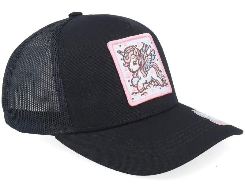 Unicorns Kids Flying Unicorn Patch Black Trucker online