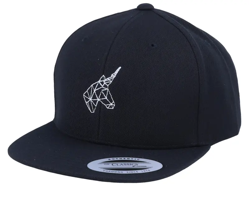 Unicorns Kids Geometric Unicorn Black Snapback online