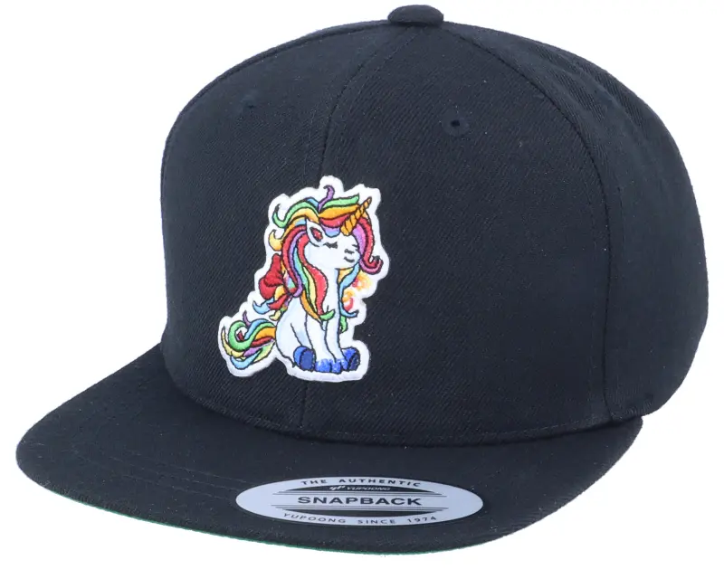 Unicorns Kids Glorious Unicorn Curls Black Snapback online