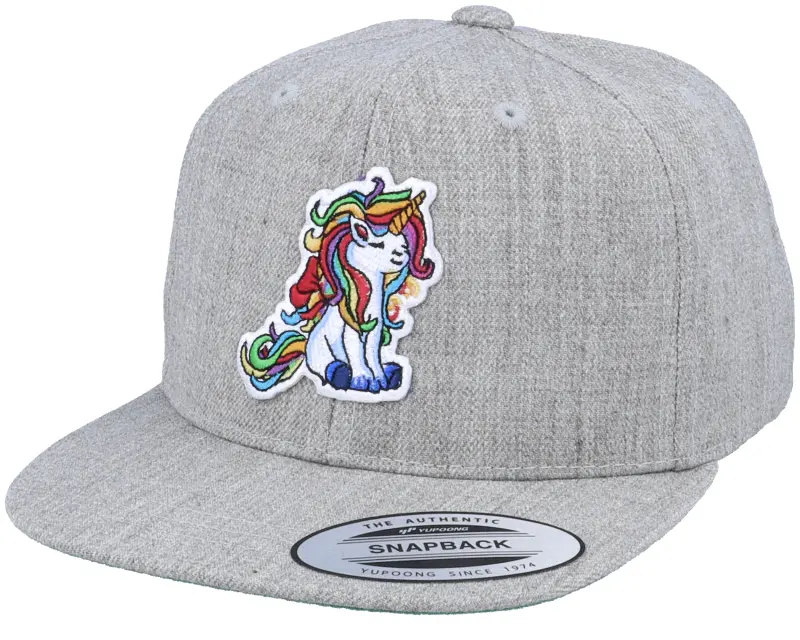 Unicorns Kids Glorious Unicorn Curls Grey Snapback online