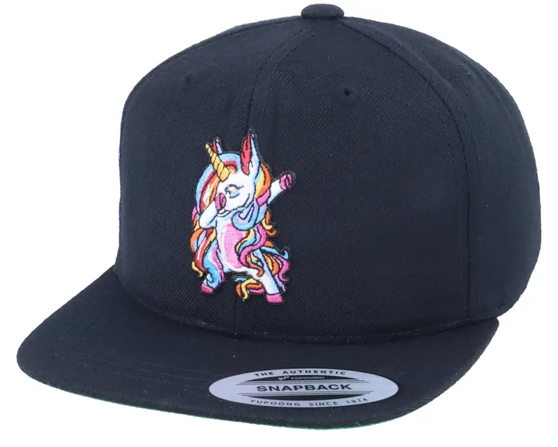 Unicorns Kids Unicorn Dab Black Snapback online
