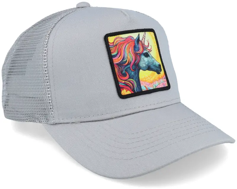 Unicorns Kids Unicorn Sunset Grey Trucker online