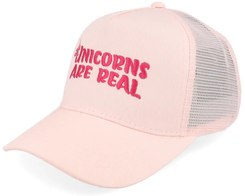 Unicorns Kids Unicorns Are Real Pastel Pink/Pastel Pink A-frame Trucker online