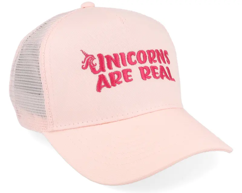 Unicorns Kids Unicorns Are Real Pastel Pink/Pastel Pink A-frame Trucker online