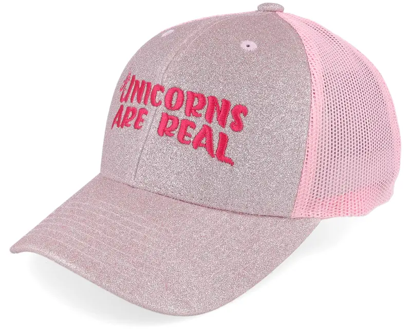 Unicorns Kids Unicorns Are Real Pink Glitter/Pink Trucker online