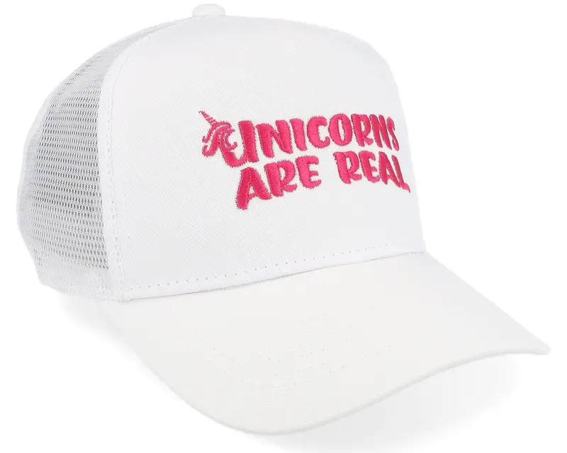 Unicorns Kids Unicorns Are Real White/White A-Frame Trucker online