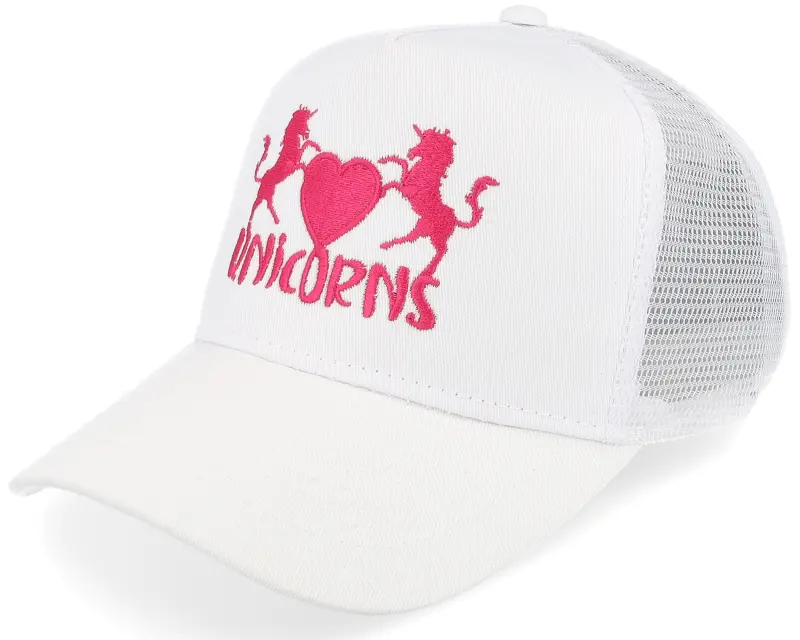 Unicorns Kids Unicorns Heart White/White A-Frame Trucker online