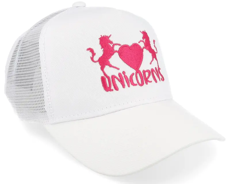 Unicorns Kids Unicorns Heart White/White A-Frame Trucker online