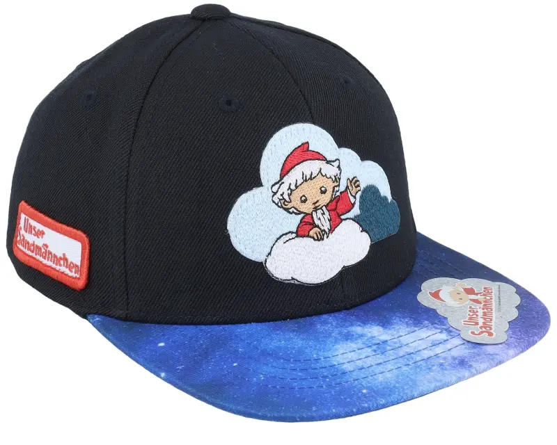 Unser Sandmännchen Kids Sandmännchen Clouds Black/Space Snapback online
