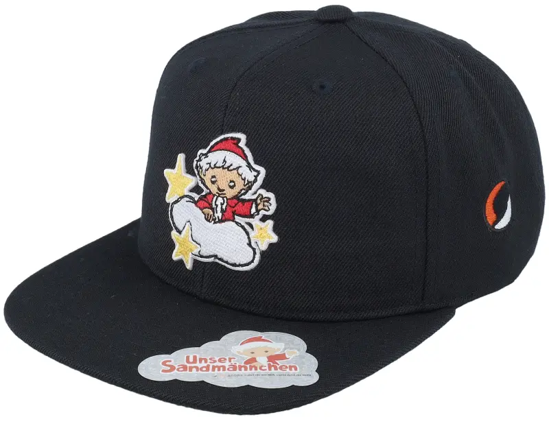 Unser Sandmännchen Kids Sandmännchen Clouds & Stars Black Snapback online