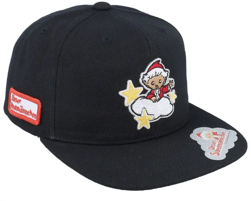 Unser Sandmännchen Kids Sandmännchen Clouds & Stars Black Snapback online