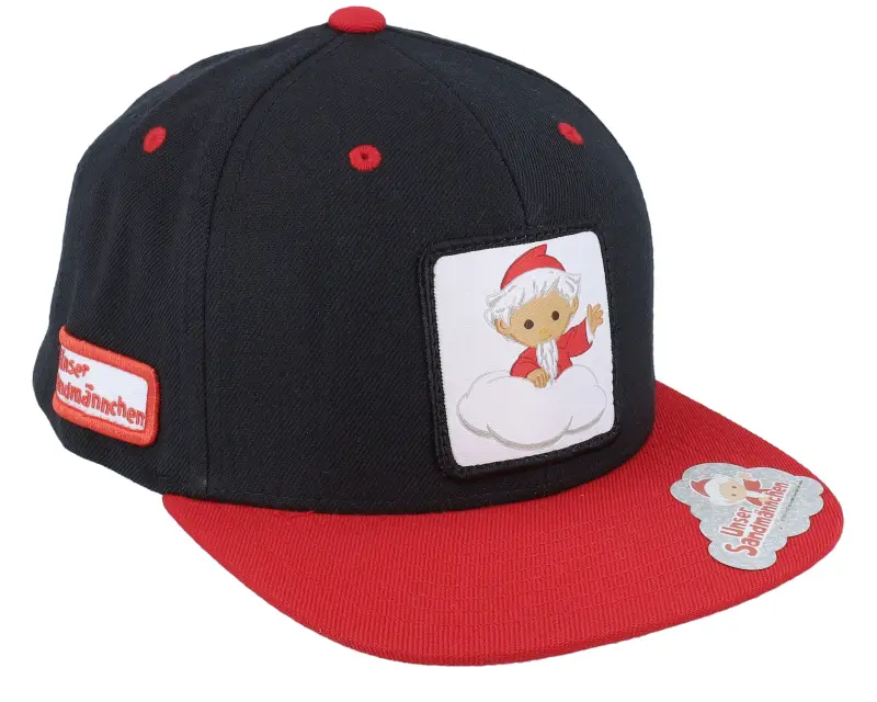 Unser Sandmännchen Kids Sandmännchen Patch Black/Red Snapback online