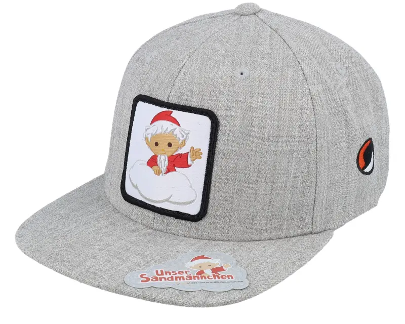 Unser Sandmännchen Kids Sandmännchen Patch Heather Grey Snapback online