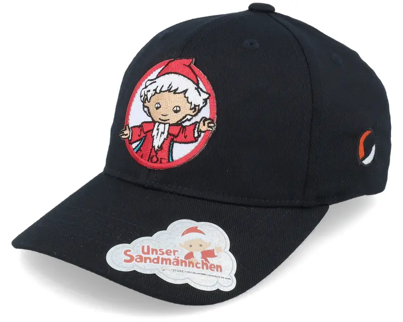 Unser Sandmännchen Kids Sandmännchen Round Patch Black Flexfit online
