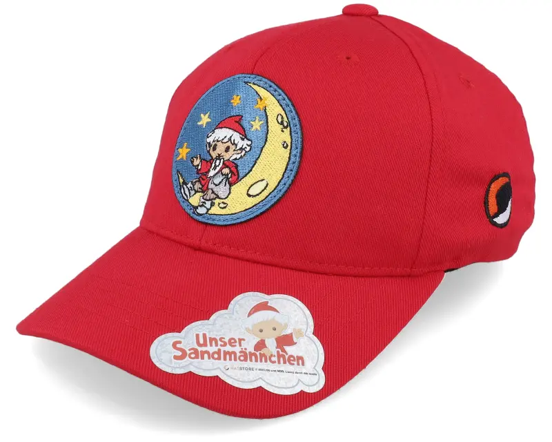 Unser Sandmännchen Kids Sandmännchen Round Patch Red Flexfit online
