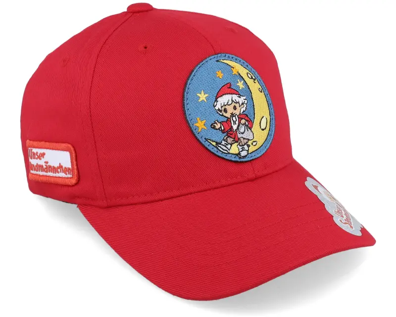 Unser Sandmännchen Kids Sandmännchen Round Patch Red Flexfit online