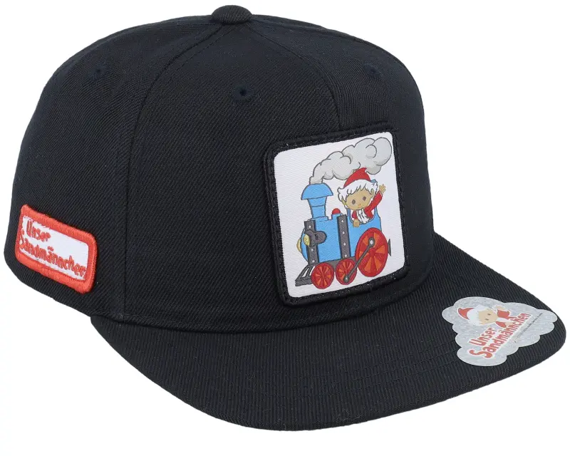 Unser Sandmännchen Kids Sandmännchen Train Black Snapback online
