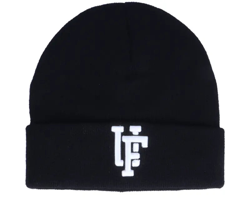 Upfront Spinback Recycled Youth Beanie Black/White online