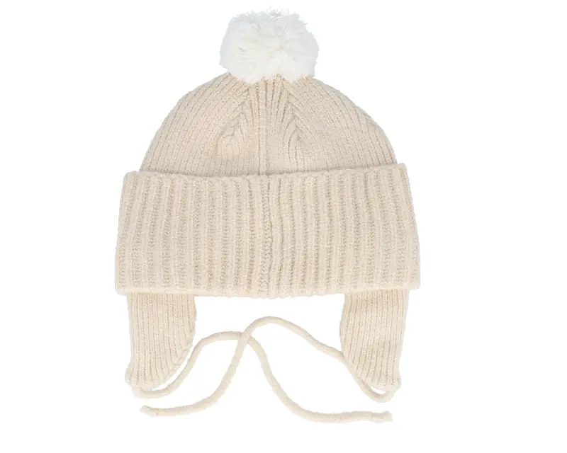 Vans 66 Earflap Beanie Marshmallow Pom online