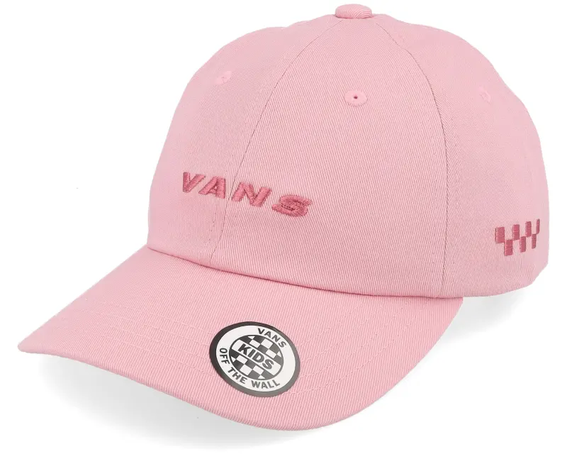 Vans Kids Check Side Curved Bill Jockey Pink Dawn Dad Cap online