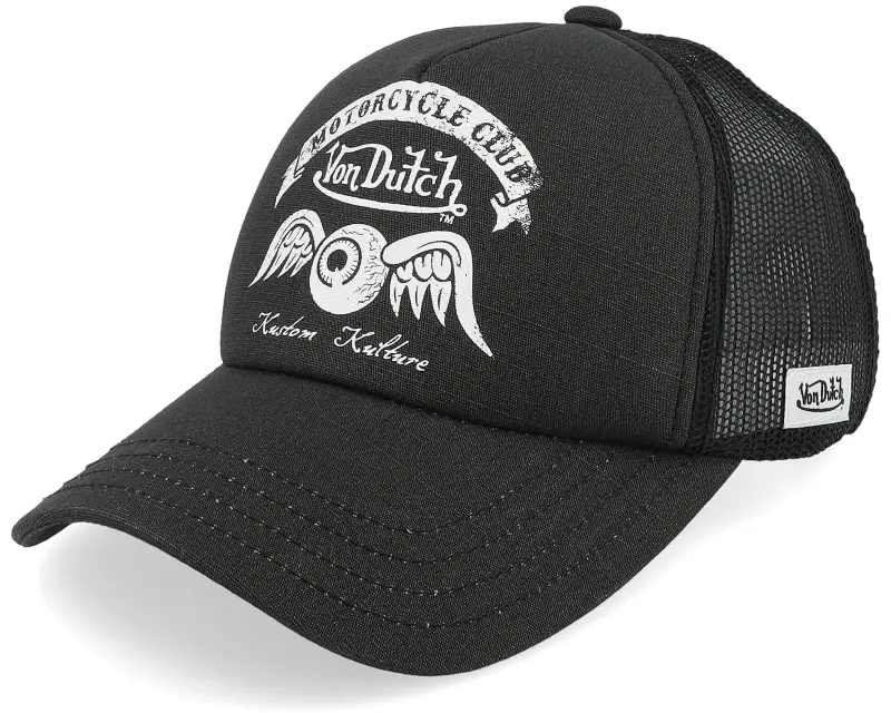 Von Dutch Kids Crew Black A-Frame Trucker online