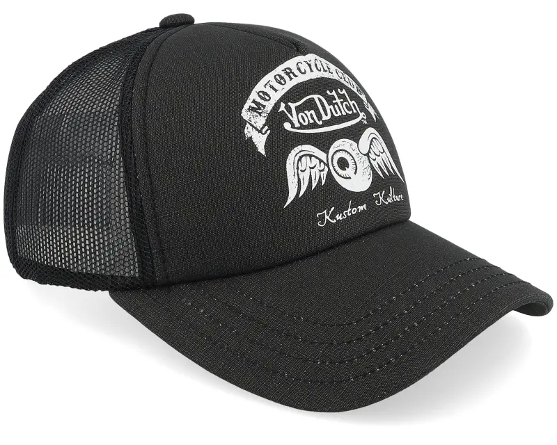 Von Dutch Kids Crew Black A-Frame Trucker online