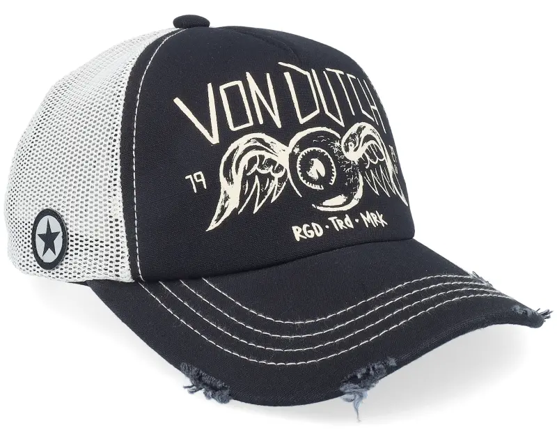 Von Dutch Kids Crew Black/White Trucker online