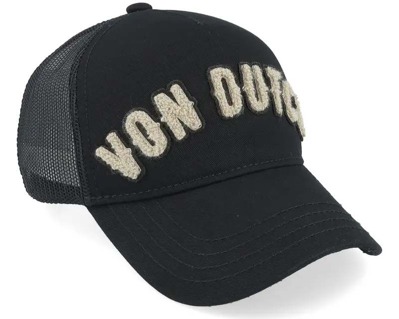 Von Dutch Kids Logo Patch Black Trucker online