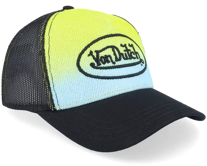 Von Dutch Kids Oval Patch Mesh Black/Multicolor Trucker online