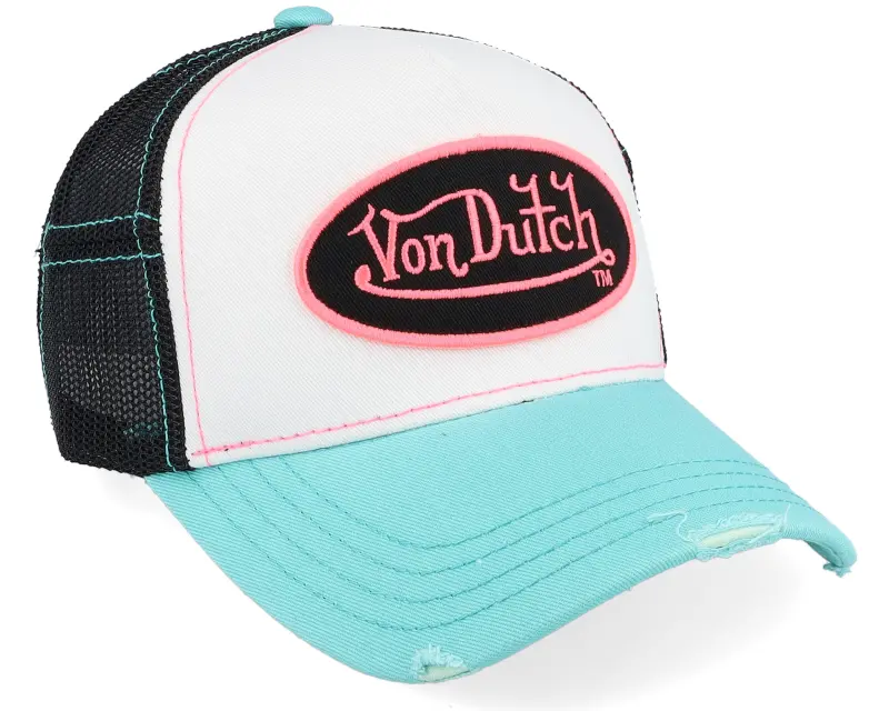Von Dutch Kids Oval Patch Red/Yellow A-Frame Trucker online