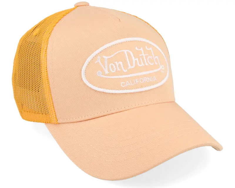 Von Dutch Oval Patch Orange Trucker online