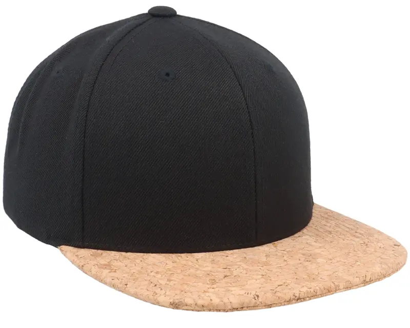 Yupoong Kids Black/Cork Snapback online
