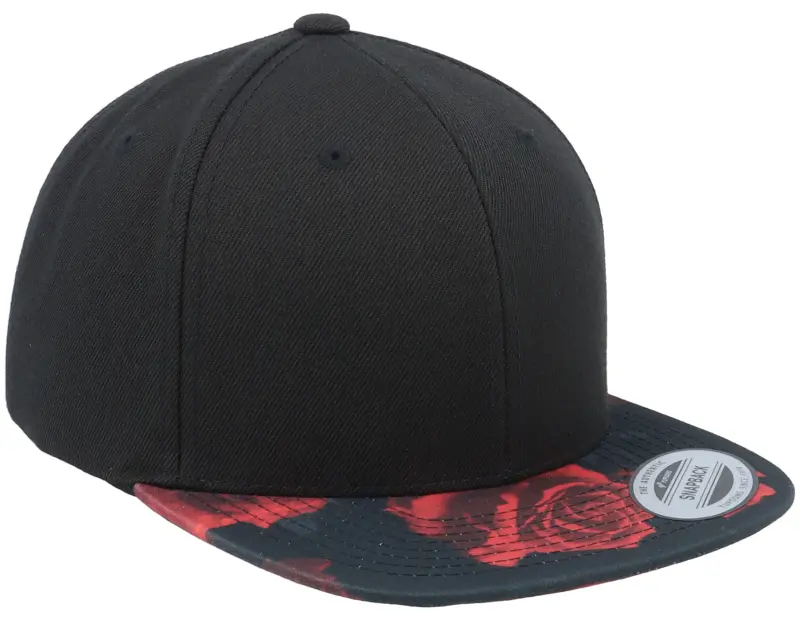 Yupoong Kids Black/Rose Snapback online