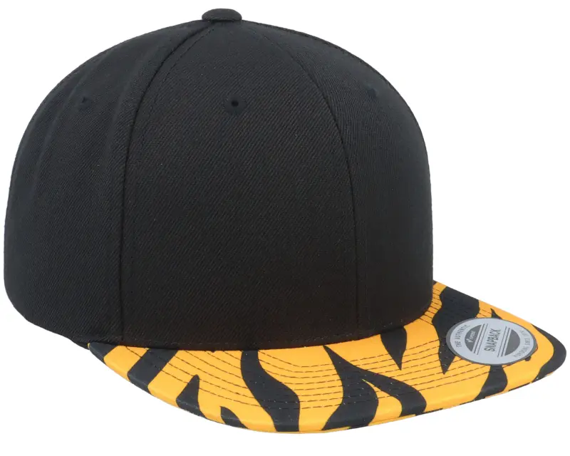 Yupoong Kids Black/Tiger Snapback online