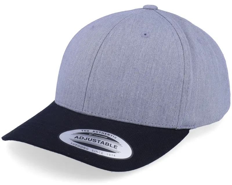 Yupoong Kids Heather Grey/Black Adjustable online