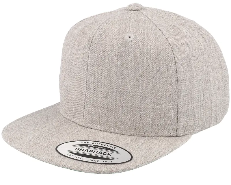 Yupoong Kids Heather Grey Snapback online