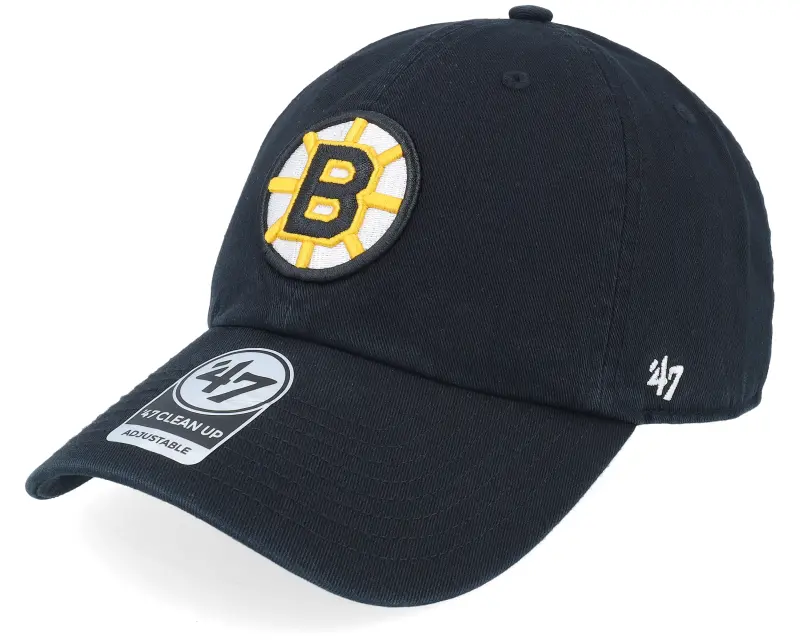 47 Brand Boston Bruins NHL Clean Up Black Dad Cap online