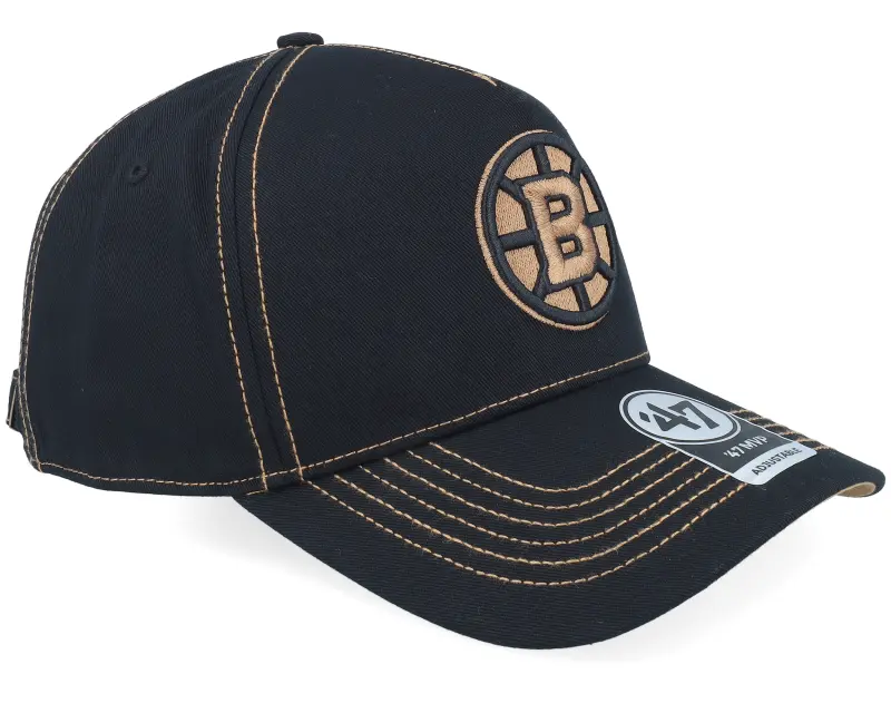 47 Brand Boston Bruins NHL Stitch 47 Mvp Dt Black A-frame Adjustable online
