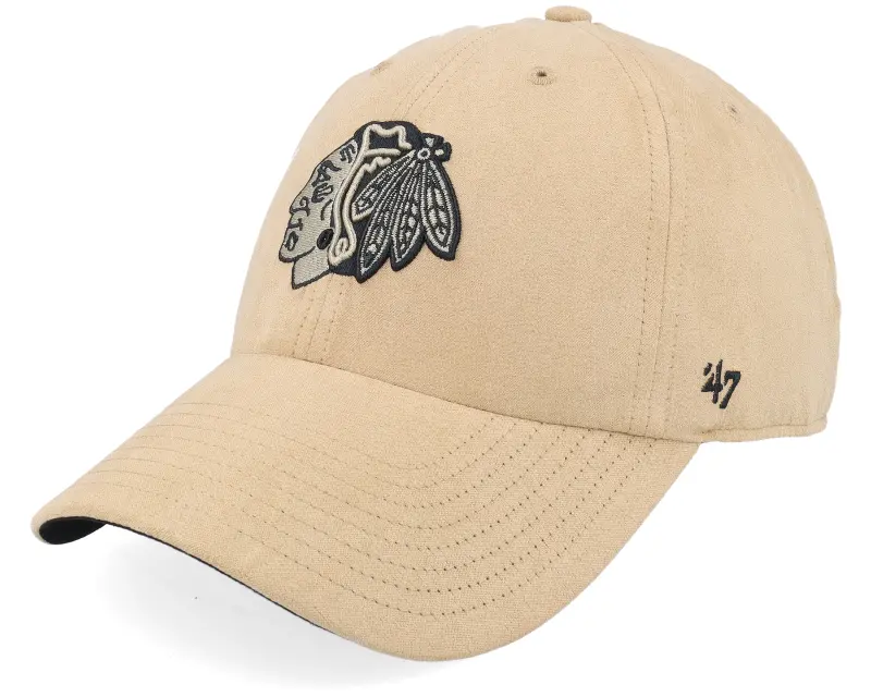 47 Brand Chicago Blackhawks NHL 47 Clean Up Khaki Dad Cap online